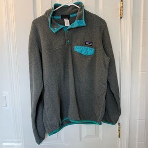 Patagonia Gray Synchilla Fleece